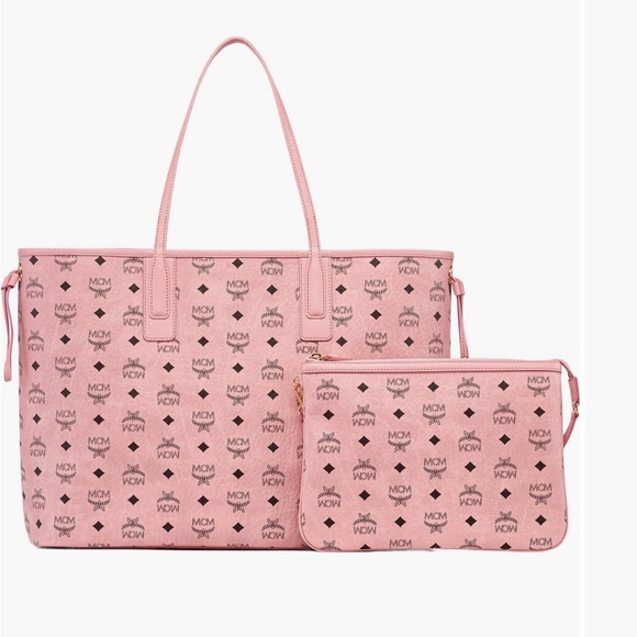 MCM LIZ VI shopper tote soft pink - Picture 3 of 16